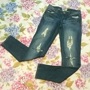 YMI Skinny Ripped  Distressed Jeans 3